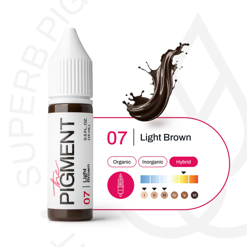 the pigment 07 light brown